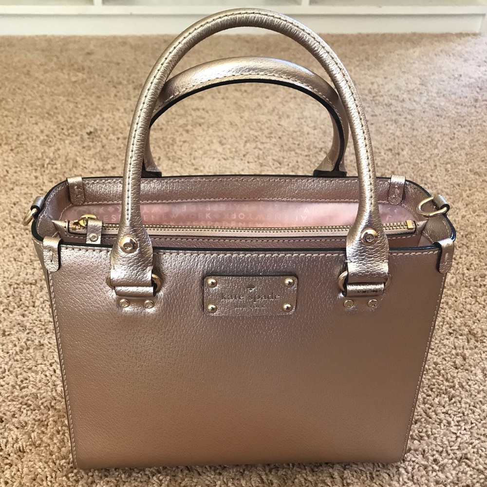 Kate Spade - Rose Gold Small Quinn Handbag